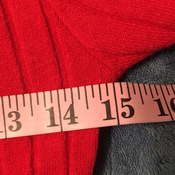 Super stretchy sexy cropped ribbed, striped sweater junior Large - Picture 9 of 12